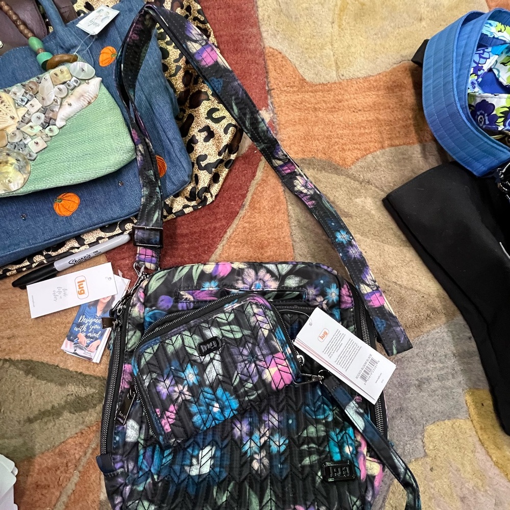 NWT lug set Bloom crossbody & wallet RFID